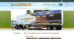 Desktop Screenshot of norcalwholesalebark.com